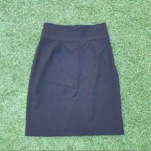 Classic Black Pencil Skirt